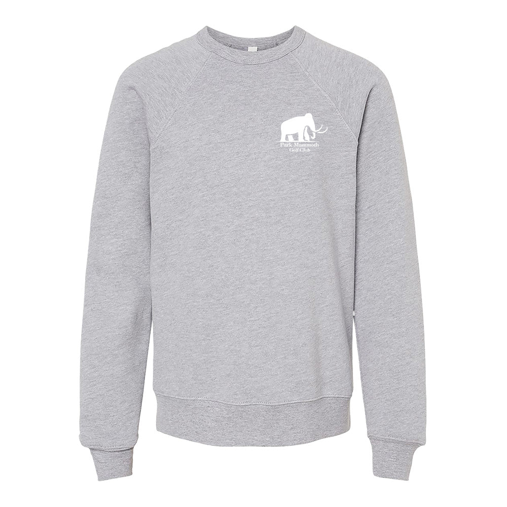 BELLA + CANVAS Youth Sponge Fleece Crewneck Sweatshirt